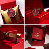 Coach Perry Red Dial Red Leather Strap Watch for Women - 14503486 Buy Now By Coach