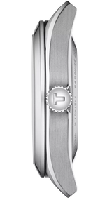 Tissot Gentleman Powermatic 80 Silicium Ice Blue Silver Steel Strap Watch For Men - T127.407.11.351.00 Buy Now By Tissot