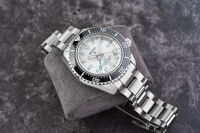 Seiko Prospex Sea Arctic Ocean GMT Limited Edition Silver Dial Silver Steel Strap Watch For Men - SPB439J1 Buy Now By Seiko