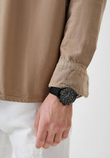 Emporio Armani Mario Chronograph Quartz Black Dial Black Nylon Strap Watch For Men - AR11453 Buy Now By Emporio Armani