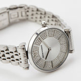 Emporio Armani Gianni T-Bar Quartz Silver Dial Silver Steel Strap Watch For Women - AR11445 Buy Now By Emporio Armani