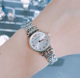 Emporio Armani Gianni T Bar Quartz Silver Dial Silver Steel Strap Watch For Women - AR1935 Buy Now By Emporio Armani