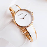 Calvin Klein Seduce White Dial Two Tone Steel Strap Watch for Women - K4E2N616 Buy Now By Calvin Klein