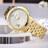 Versace Audrey Quartz Grey Dial Gold Steel Strap Watch for Women - VELR00719 Buy Now By Versace