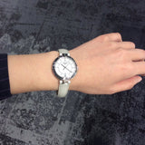 Tissot T Lady Flamingo White Dial White Leather Strap Watch For Women - T094.210.16.011.00 Buy Now By Tissot