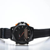 Tommy Hilfiger Jeans Analog Black Dial Black Silicone Strap Watch For Men - 1791763 Buy Now By Tommy Hilfiger
