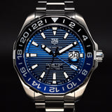 Shop Tag Heuer Aquaracer Blue Dial Watch for Men - WAY201T.BA0927 in USA