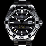 Shop Tag Heuer Aquaracer Black Dial Watch for Men - WAY2010.BA0927 in USA