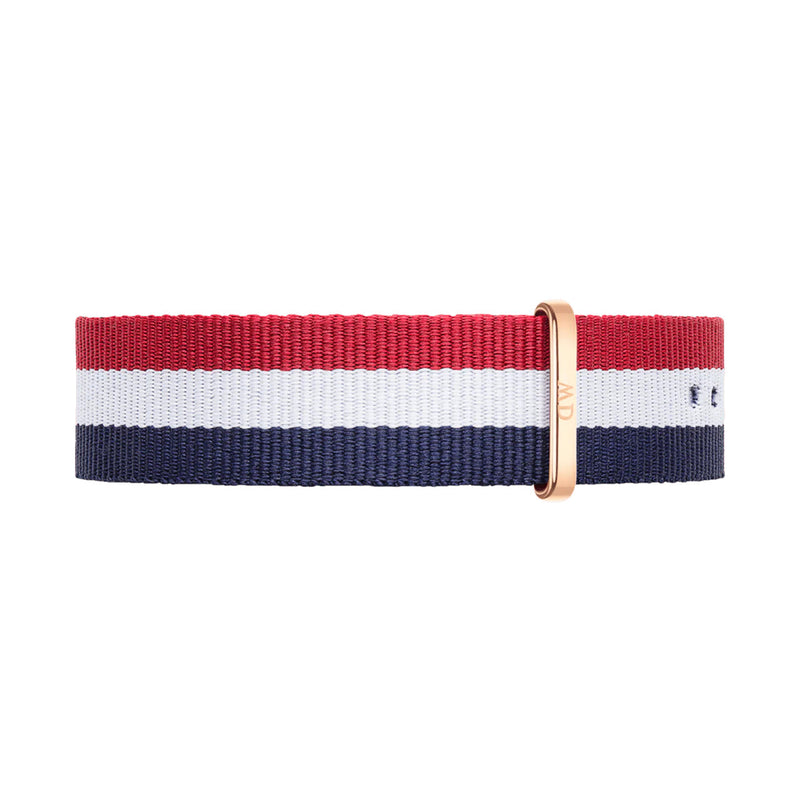 Daniel Wellington Classic Cambridge White Dial Two Tone NATO Strap Watch For Men - DW00100003 Buy Now By Daniel Wellington