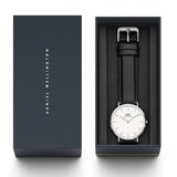 Daniel Wellington Classic Reading White Dial Black Leather Strap Watch For Women - DW00100058 Buy Now By Daniel Wellington