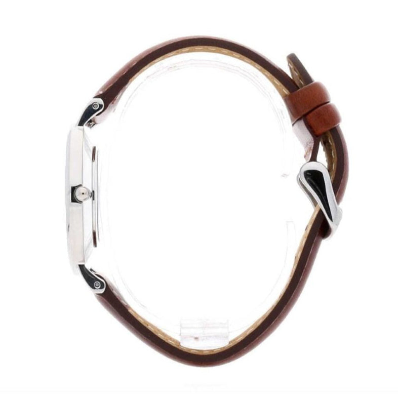 Daniel Wellington Classy St Mawes White Dial Brown Leather Strap Watch For Women - DW00100079 Buy Now By Daniel Wellington