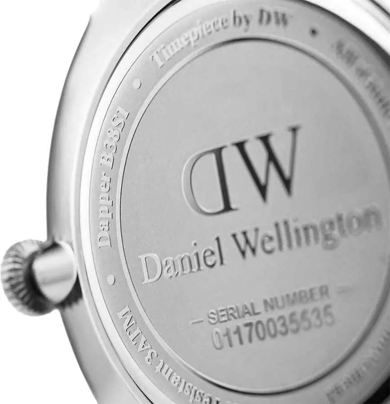 Daniel Wellington Dapper Durham Analog White Dial Brown Leather Strap Watch For Women - DW00100114 Buy Now By Daniel Wellington