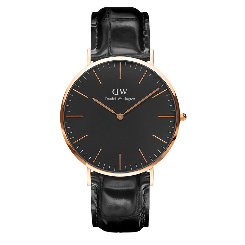 Daniel Wellington Classic Reading Black Dial Black Leather Strap Watch For Men - DW00100129 Buy Now By Daniel Wellington