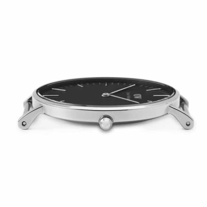 Daniel Wellington Classic York Black Dial Brown Leather Strap Watch For Men - DW00100134 Buy Now By Daniel Wellington