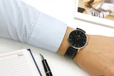 Daniel Wellington Classic Reading Black Dial Black Leather Strap Watch For Men - DW00100135 Buy Now By Daniel Wellington