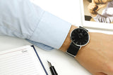 Daniel Wellington Classic Cornwall Black Dial Black Nylon Strap Watch For Women - DW00100149 Buy Now By Daniel Wellington