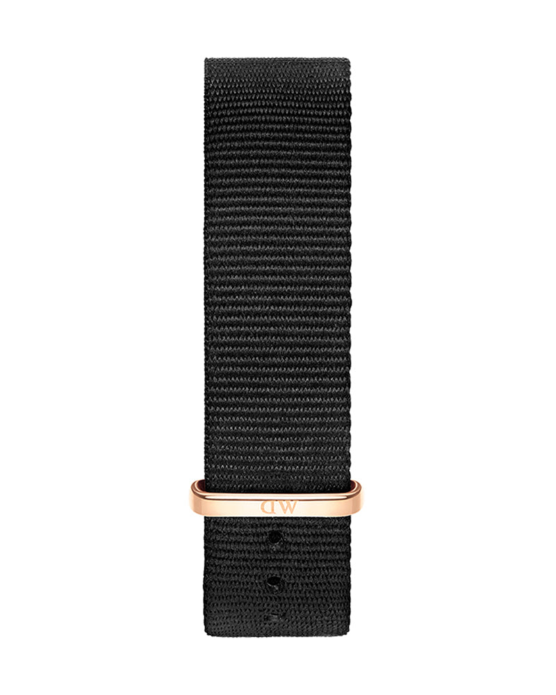 Daniel Wellington Classic Cornwall Black Dial Black NATO Strap Watch For Women - DW00100150 Buy Now By Daniel Wellington