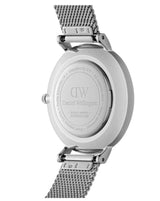 Daniel Wellington Classic Petite Sterling Black Dial Silver Mesh Bracelet Watch For Women - DW00100162 Buy Now By Daniel Wellington