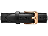 Daniel Wellington Petite Sheffield White Dial Black Leather Strap Watch For Women - DW00100174 Buy Now By Daniel Wellington