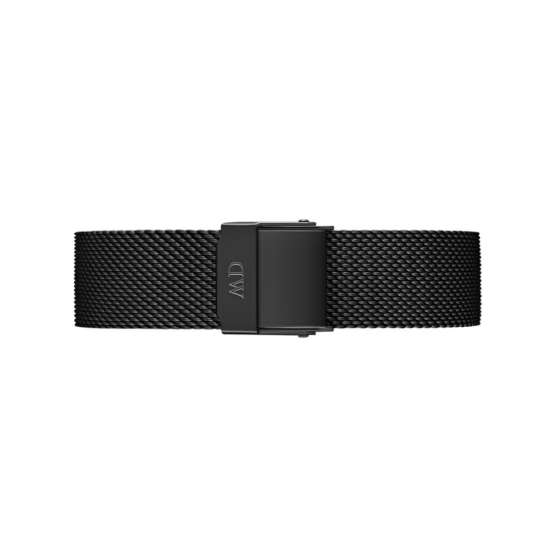 Daniel Wellington Petite Ashfield Black Dial Black Mesh Bracelet Watch Watch For Women - DW00100201 Buy Now By Daniel Wellington