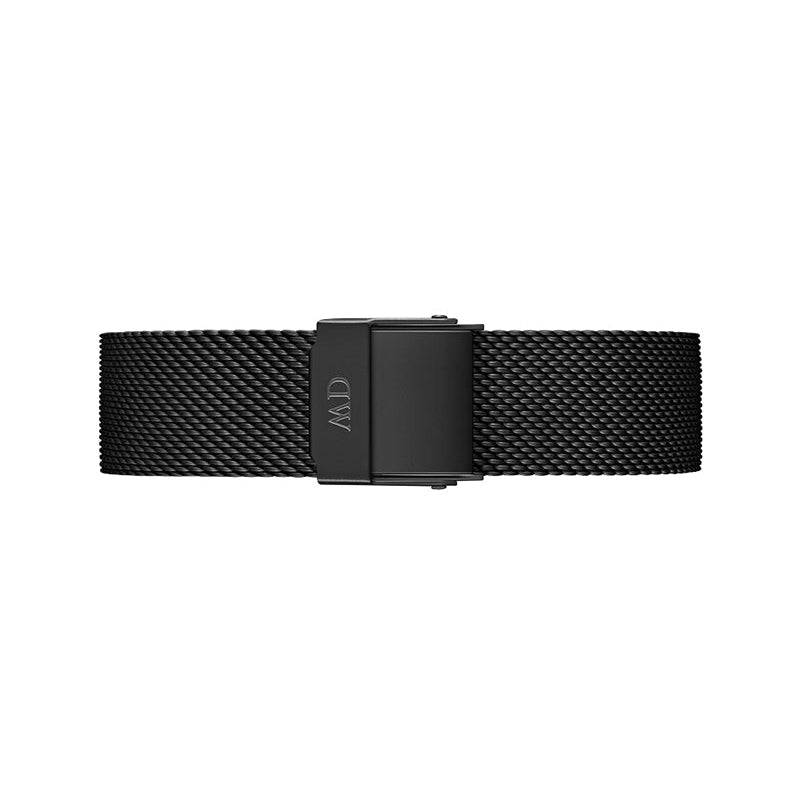 Daniel Wellington Petite Ashfield Black Dial Black Mesh Strap Watch For Women - DW00100202 Buy Now By Daniel Wellington