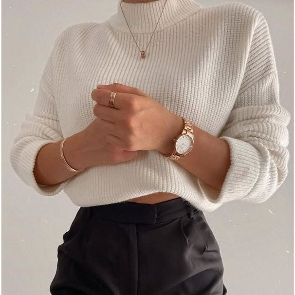 Daniel Wellington Iconic Link White Dial Rose Gold Steel Strap Watch For Women - DW00100209