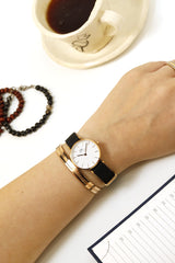 Daniel Wellington Classic Petite Cornwall White Dial Black NATO Strap Watch For Women - DW00100251 Buy Now By Daniel Wellington