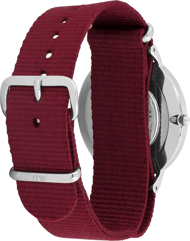 Daniel Wellington Classic Roselyn White Dial Red NATO Strap Watch For Women - DW00100272 Buy Now By Daniel Wellington