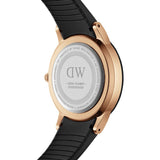 Daniel Wellington Iconic Motion Black Dial Black Rubber Strap Watch For Men - DW00100425 Buy Now By Daniel Wellington