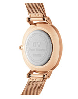 Daniel Wellington Petite Rose Gold Dial Rose Gold Mesh Bracelet Watch For Women - DW00100470 Buy Now By Daniel Wellington