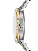 Michael Kors Analog Blue Dial Two Tone Steel Strap Watch for Women - MKO1049 Buy Now By Michael Kors