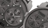 Diesel Mr Daddy 1.0 Gray Dial Gray Stainless Steel Watch For Men - DZ7247 Buy Now By Diesel