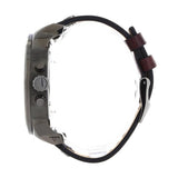 Shop Diesel Mr Daddy Blue Dial Brown Leather Strap Watch For Men - DZ7314 in USA
