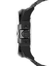 Diesel Uber Chief Chronograph Red Dial Black Steel Strap Watch For Men - DZ7373 Buy Now By Diesel