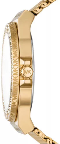 Michael Kors Runway Chronograph Blue Dial Gold Steel Strap Watch For Women - MK7353 Buy Now By Michael Kors