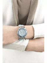 Guess Limelight Quartz Blue Dial Blue Leather Strap Watch For Men - W0775l1 Buy Now By Guess