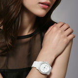 Michael Kors Runway White Dial White Steel Strap Watch for Women - MK5188 Buy Now By Michael Kors