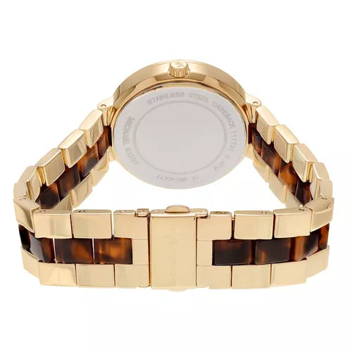 Michael Kors Garner Multifunction Gold Dial Two Tone Steel Strap Watch For Women - MK6471 Buy Now By Michael Kors