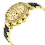 Michael Kors Parker Gold Dial Two Tone Steel Strap Watch for Women - MK6238 Buy Now By Michael Kors