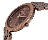 Michael Kors Darci Quartz Brown Dial Brown Steel Strap Watch For Women - MK3416 Buy Now By Michael Kors