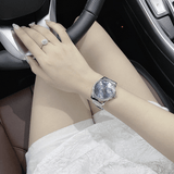 Shop Gucci G Timeless Diamonds Mother of Pearl Blue Dial Silver Steel Strap Unisex Watch - YA126458 in USA