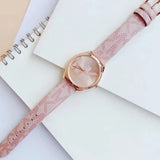 Michael Kors Jaycie Quartz Rose Gold Dial Pink Leather Strap Watch for Women - MK2879 Buy Now By Michael Kors