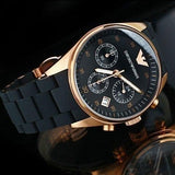 Emporio Armani Sportivo Black Dial Black Steel Strap Watch For Women - AR5906 Buy Now By Emporio Armani