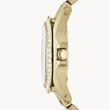 Fossil Riley Gold Dial Gold Steel Strap Watch for Women - ES3203 Buy Now By Fossil