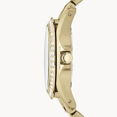 Fossil Riley Gold Dial Gold Steel Strap Watch for Women - ES3203 Buy Now By Fossil