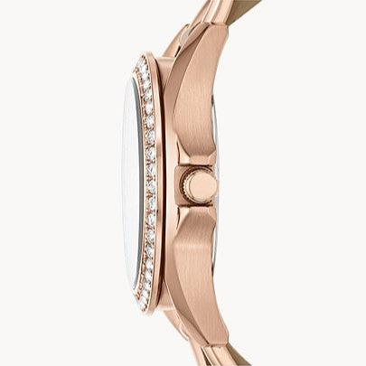 Fossil Riley White Dial Sand Leather Strap Watch for Women - ES3466 Buy Now By Fossil