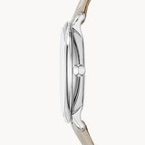 Fossil Jacqueline White Dial Beige Leather Strap Watch for Women - ES3793 Buy Now By Fossil