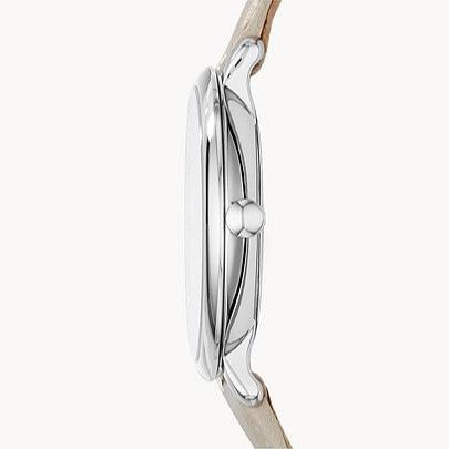Fossil Jacqueline White Dial Beige Leather Strap Watch for Women - ES3793 Buy Now By Fossil
