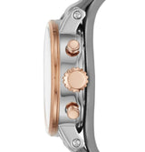 Fossil Original Boyfriend White Dial Light Blue Leather Strap Watch for Women - ES4045 Buy Now By Fossil