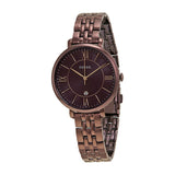 Fossil Jacqueline Brown Dial Brown Steel Strap Watch for Women - ES4275 Buy Now By Fossil
